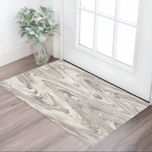 3' X 5' Natural Abstract Area Rug