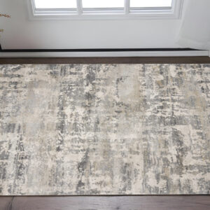 3' X 5' Natural Abstract Area Rug