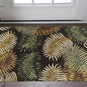 3' X 4' Espresso Wool Handmade Area Rug
