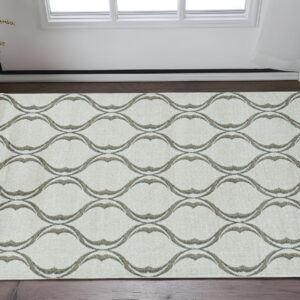 3' X 5' Sand Polypropylene Rug