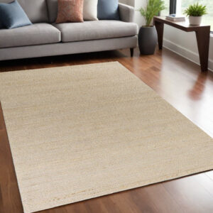 5' X 7' Gray Hand Woven Area Rug