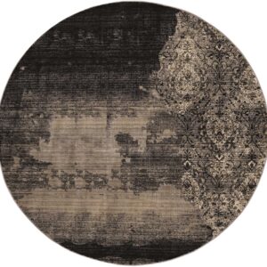 7' X 7' Blue Area Rug