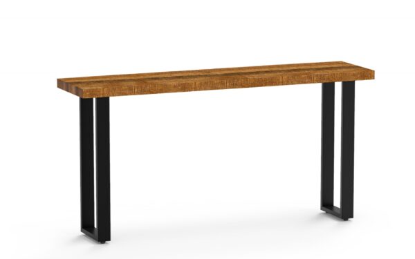 Modern Rustic Real Wood Console Or Sofa Table