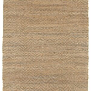 9' X 12' Tan and Gray Boho Chic Area Rug