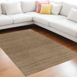 8' X 10' Natural Hand Woven Area Rug