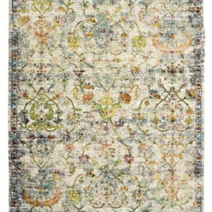 8' X 10' Beige and Ivory Area Rug