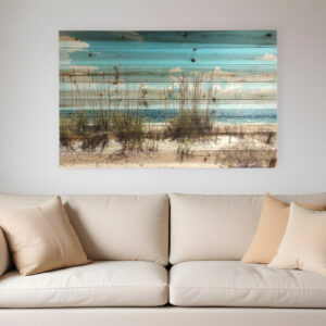 Ocean Sand Dunes Unframed Photograph Wall Art