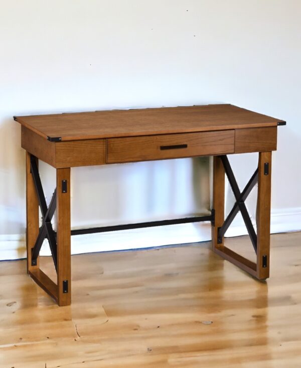 49" Adjustable Natural Standing Desk Converter