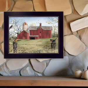 Harbingers of Spring  Black Framed Print Wall Art