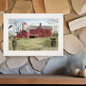 Harbingers of Spring  White Framed Print Wall Art