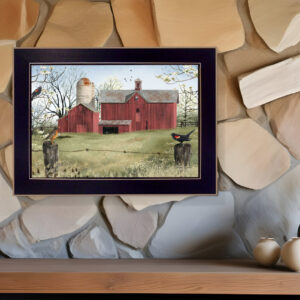 Harbingers of Spring  Black Framed Print Wall Art