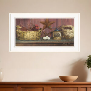 Rise and Shine  White Framed Print Wall Art