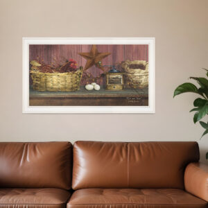 Rise and Shine  White Framed Print Wall Art