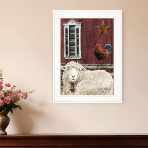 Good Morning  White Framed Print Wall Art
