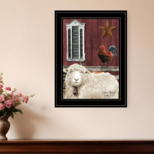 Good Morning  Black Framed Print Wall Art