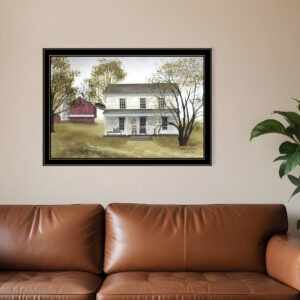 Summer Afternoon  Black Framed Print Wall Art