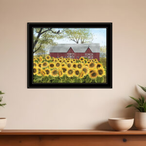 Sunshine  Black Framed Print Wall Art