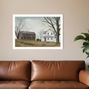 Sunday Service  White Framed Print Wall Art