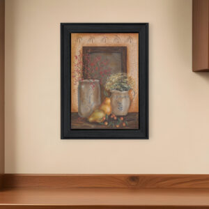 Country Collection Black Framed Print Wall Art