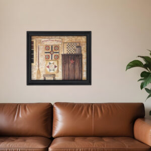 Antique Game Boards Black Framed Print Wall Art