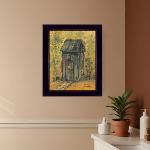 Thinking Room Black Framed Print Wall Art