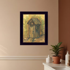 Reading Room  Black Framed Print Wall Art