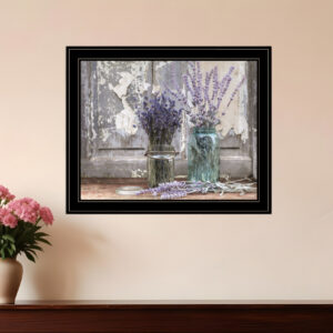 Abundance of Beauty  Black Framed Print Wall Art