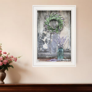 Sweet Memories  White Framed Print Wall Art
