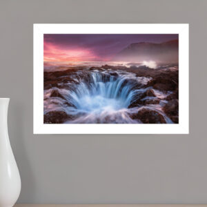 Genesis  White Framed Print Wall Art