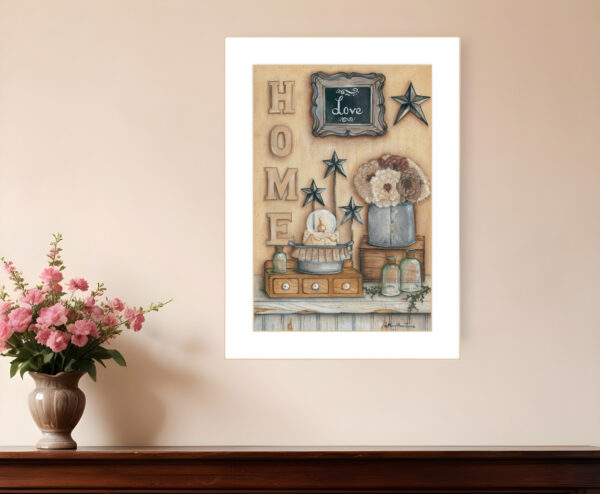 Friends  White Framed Print Wall Art