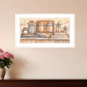 Do What You Love  White Framed Print Wall Art