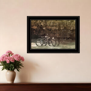 Journey Together  Black Framed Print Wall Art