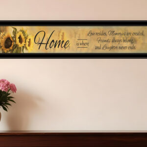 Home ISE  Black Framed Print Wall Art