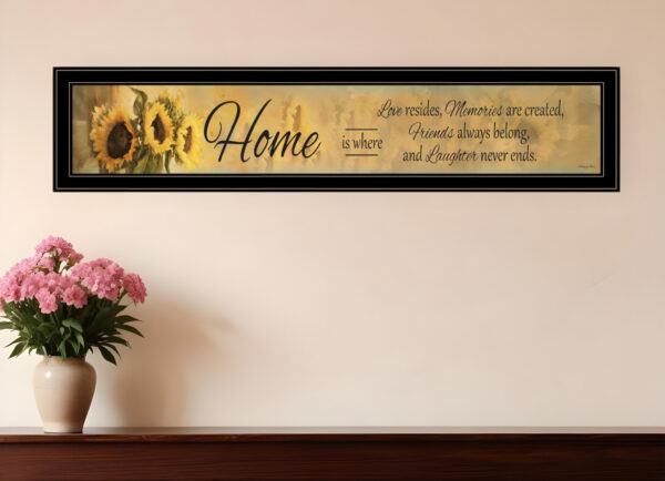 Home ISE  Black Framed Print Wall Art