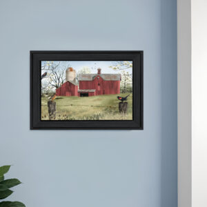 Harbingers of Spring  Black Framed Print Wall Art