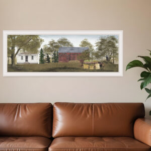 Sweet Corn For Sale  White Framed Print Wall Art