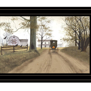 Headin Home  Black Framed Print Wall Art