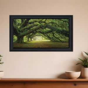 Passage  Black Framed Print Wall Art
