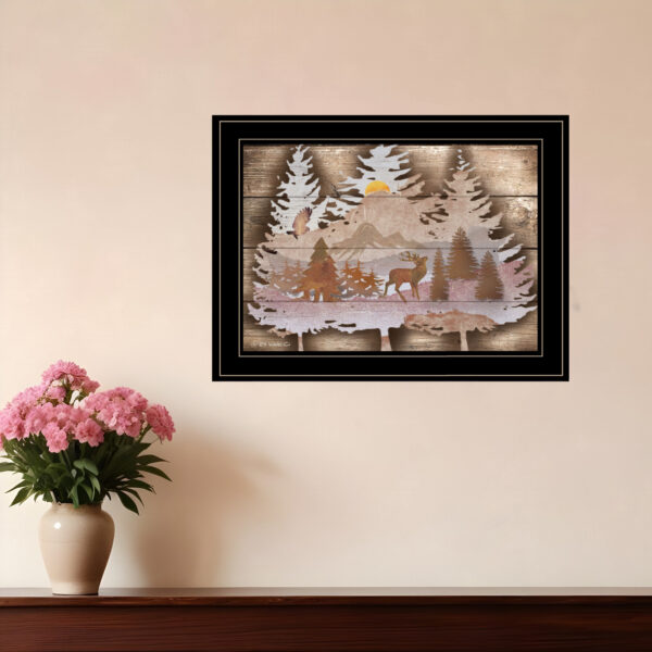Great Outdoors I  Black Framed Print Wall Art