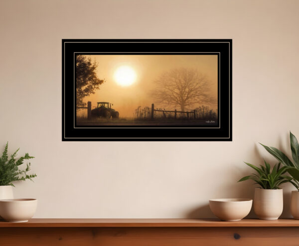 Start Your Engines  Black Framed Print Wall Art