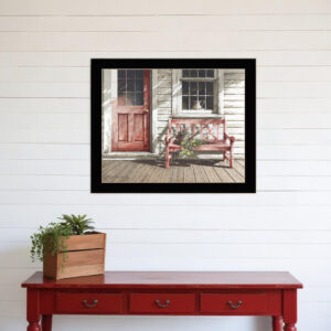 Fresh Cut Flowers  Black Framed Print Wall Art