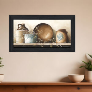Shelf Life Too  Black Framed Print Wall Art