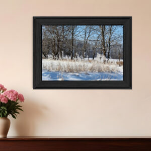 Natures Simple Blessings  Black Framed Print Wall Art