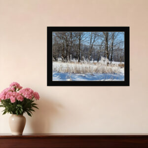 Natures Simple Blessings  Black Framed Print Wall Art