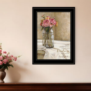 Jewels of Summer  Black Framed Print Wall Art