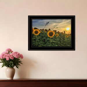 Midwest Livin I  Black Framed Print Wall Art