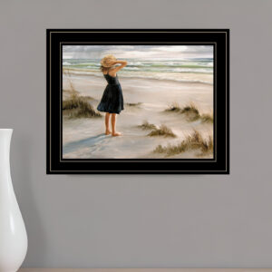 Black Dress  Black Framed Print Wall Art