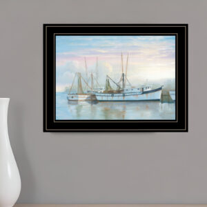 North Star at Rest  Black Framed Print Wall Art