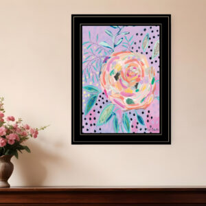 Master the Chaos  Black Framed Print Wall Art