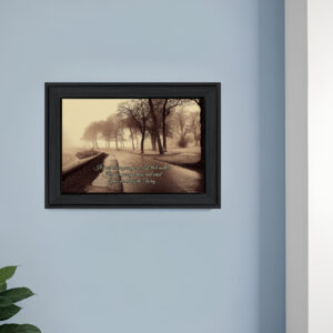 What Really Matters Black Framed Print Wall Art